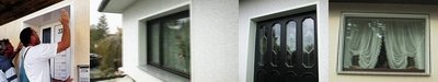 Leibungs-System für Fassadenverkleidung